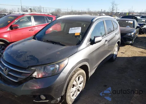 2014 Honda Cr-V Ex-L z USA, uszkodzony, nr VIN 5J6RM4H74EL033698